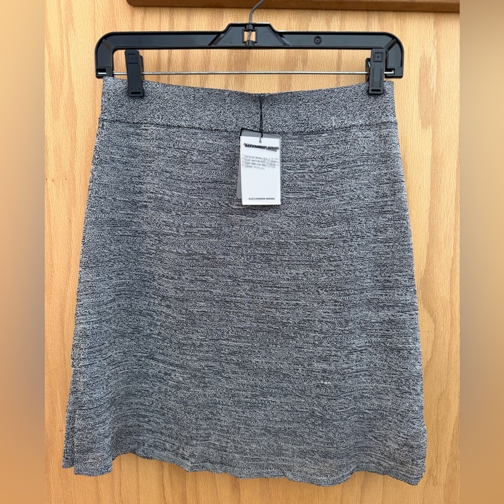T BY ALEXANDER WANG Striped Mini Skirt w/ Tags